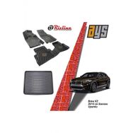 Rizline BMW X2 2015 Sonrası 3D Havuzlu Paspas + Bagaj Havuzu