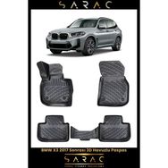 Rizline BMW X3 F25 2020 Model 3D Havuzlu Paspas