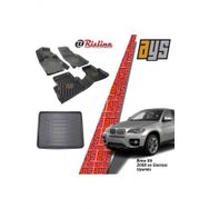 Rizline BMW X6 2008 Sonrası 3D Havuzlu Paspas + Bagaj Havuzu