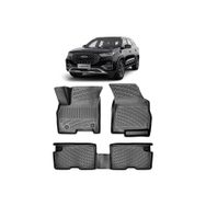 Rizline Chery Tiggo 8 Pro Luxury Paket 2022 Sonrası 3D Siyah Havuzlu Paspas