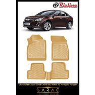 Rizline Chevrolet Cruze 2012 Model Bej 3D Havuzlu Paspas