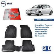 Rizline Chevrolet Lacetti 2002-2009 3d Havuzlu Paspas