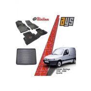 Rizline Citroen Berlingo 1998-2008 3D Havuzlu Paspas + Bagaj Havuzu