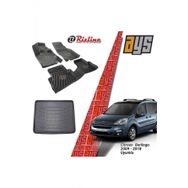 Rizline Citroen Berlingo 2008-2018 3D Havuzlu Paspas + Bagaj Havuzu