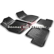 Rizline Citroen C3 Hb 2010 2015 Siyah 3D Havuzlu Paspas