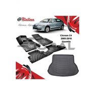 Rizline Citroen C4 2005-2010 Uyumlu Paspas ve Bagaj Havuzu Set