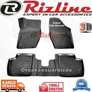 Rizline Citroen C4 3D Havuzlu Paspas