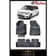 Rizline Citroen C4 Grand Picasso 7 Koltuk 2013 Sonrası 3D Havuzlu Paspas