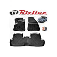 Rizline Citroen C4 Picasso 2013 - 2020 Arası Siyah 4 Parça Set 3D Havuzlu Paspas