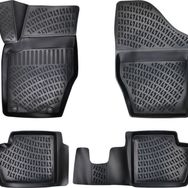 Rizline Citroen C4 Siyah 2004-2010 Arası 3D Paspas