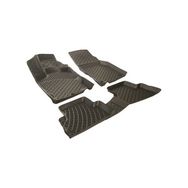 Rizline Citroen C4 Siyah 2004-2010 Arası 4 Parça 3D Havuzlu Paspas