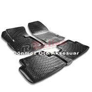 Rizline Citroen C5 Sedan 2008 2015siyah 3D Havuzlu Paspas