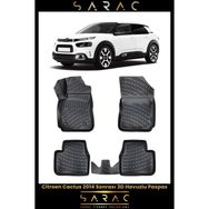 Rizline Citroen Cactus 2020 Model 3D Havuzlu Paspas
