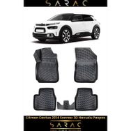 Rizline Citroen Cactus 2021 Model 3D Havuzlu Paspas