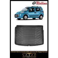 Rizline Citroen Nemo 2023 Model Siyah 3D Bagaj Havuzu