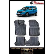 Rizline Dacia Dokker 2017 Model 3D Havuzlu Paspas
