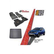 Rizline Dacia Duster 2 WD 4x2 2010 Sonrası 3D Havuzlu Paspas + Bagaj Havuzu