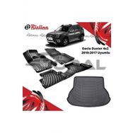 Rizline Dacia Duster 4X2 2010-2017 Uyumlu Paspas ve Bagaj Havuzu Set