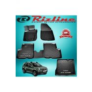 Rizline Dacia Duster 4x2 Siyah 2010-2017 Arası 3D Paspas + Bagaj Havuzu