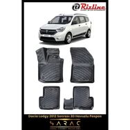 Rizline Dacia Lodgy 2022 Model 3D Havuzlu Paspas