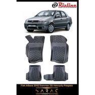 Rizline Fiat Albea 2011 Model 3D Havuzlu Paspas