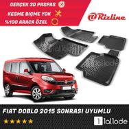 Rizline Fiat Doblo 2015 3d Havuzlu Paspas