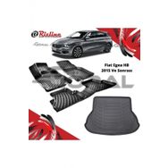 Rizline Fiat Egea HB 2015 ve Sonrası Paspas ve Bagaj Havuzu Set