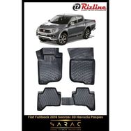 Rizline Fiat Fullback 2023 Model 3D Havuzlu Paspas