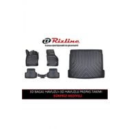 Rizline Fiat Linea 2007 Sonrası 3D Havuzlu Paspas+3D Bagaj Havuzu