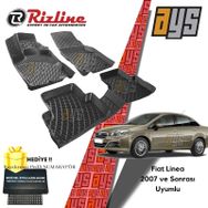 Rizline Fiat Linea 2007 Sonrası 3D Havuzlu Paspas