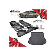 Rizline Fiat Linea 2007 ve Sonrası Paspas ve Bagaj Havuzu Set