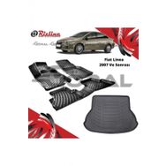 Rizline Fiat Linea 2007 ve Sonrası Paspas ve Bagaj Havuzu Set