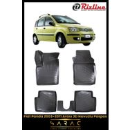 Rizline Fiat Panda 2004 Model 3D Havuzlu Paspas