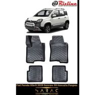 Rizline Fiat Panda Hibrit 2024 Model 3D Havuzlu Paspas