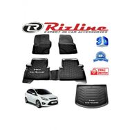 Rizline Ford C-Max 3D Paspas + 3D Bagaj Havuzu 2011-2015 Arası Siyah Set
