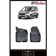 Rizline Ford Courier 2020 Model Panelvan 3D Havuzlu Paspas