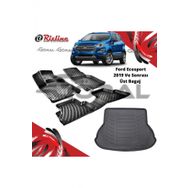 Rizline Ford Ecosport 2019 ve Sonrası Paspas ve Bagaj Üst Havuzu Set