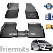 Rizline Ford Focus 2 Stw 2005-2011siyah 3D Havuzlu Paspas