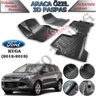 Rizline Ford Kuga 2012-2018 3D Havuzlu Paspas