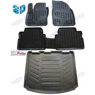 Rizline Ford Kuga Siyah 2013 2019 3D Havuzlu Paspas