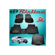 Rizline Ford Mondeo Siyah 2007-2014 Arası 3D Paspas ve Bagaj Havuzu