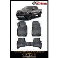 Rizline Ford Ranger 2011-2022 3D Havuzlu Paspas