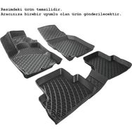 Rizline Honda Accord 2009-2015 Siyah 3D Havuzlu Paspas