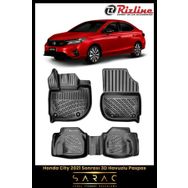 Rizline Honda City 2024 Model 3D Havuzlu Paspas