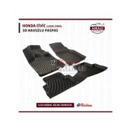 Rizline Honda Civic 1996-2000 3D Araç Kokusu ve Havuzlu Paspas