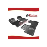 Rizline Honda Civic Siyah Sedan 2012-2016 Arası 4 Parça 3D Havuzlu Paspas