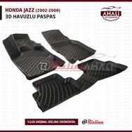 Rizline Honda Jazz 2002-2008 Siyah 3D Havuzlu Paspas