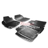 Rizline Honda Jazz 2009-2015 Siyah 3D Havuzlu Paspas