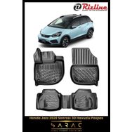 Rizline Honda Jazz 2023 Model 3D Havuzlu Paspas