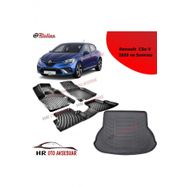 Rizline Hroto Renault Clio V 2020 Sonrası 3D Havuzlu Paspas ve Bagaj Havuzu